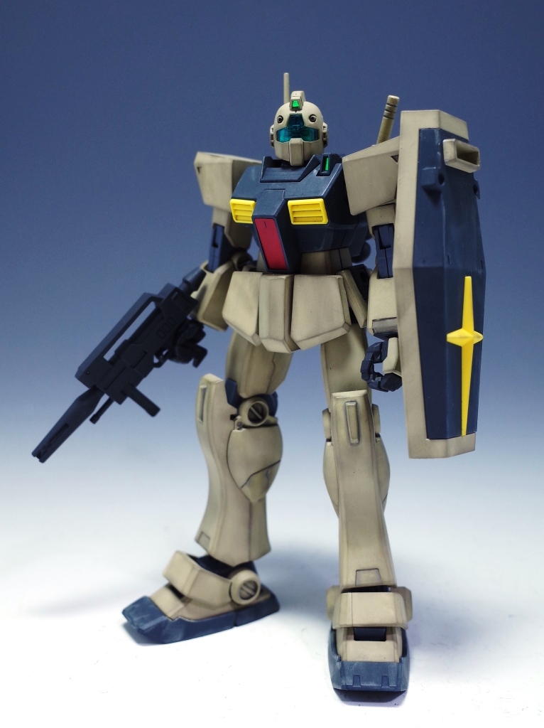 1 144 ジム デザートカラーver だんくら工房 Mk戦車さんのガンプラ作品 Gunsta ガンスタ