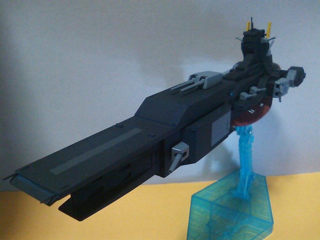 サラミス改装型試作ＭＳ軽空母　『ストックホルム』　–2枚目/制作者：LUCIOLE