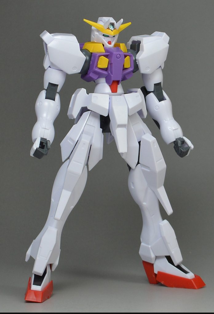 仮組(ストレート組)状態のラファエルガンダム。これがベースです。