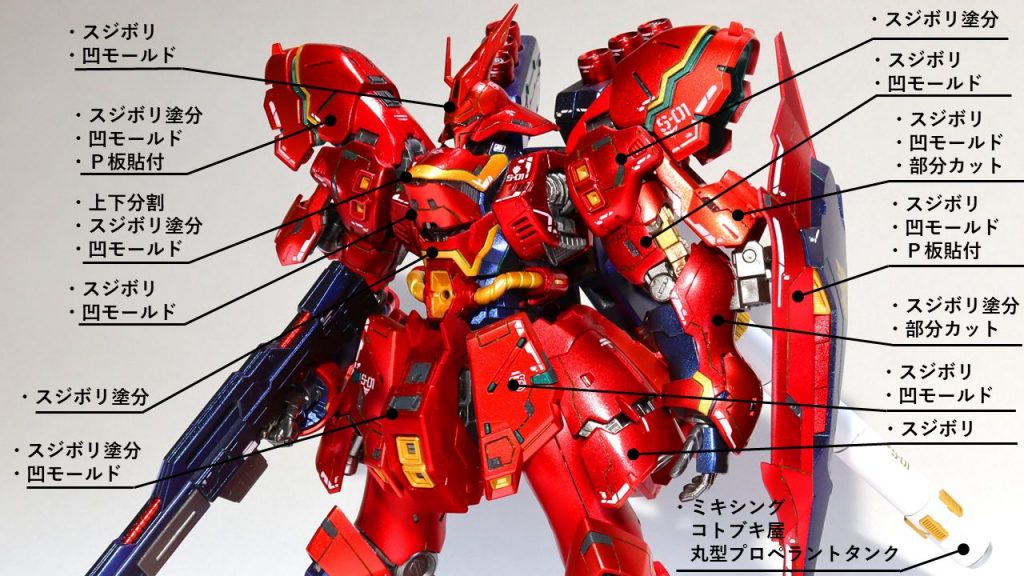 書いてみるとけっこうディティールアップしてます。いかつくなったかなw