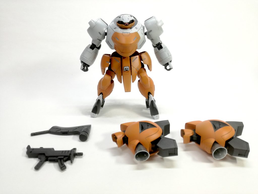 武装、パーツ一式。