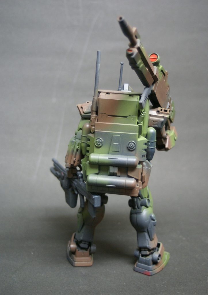 バックパックもジャンクパーツででっち上げ