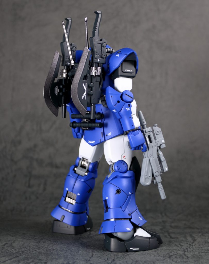 関節色は淡めに仕上げました。