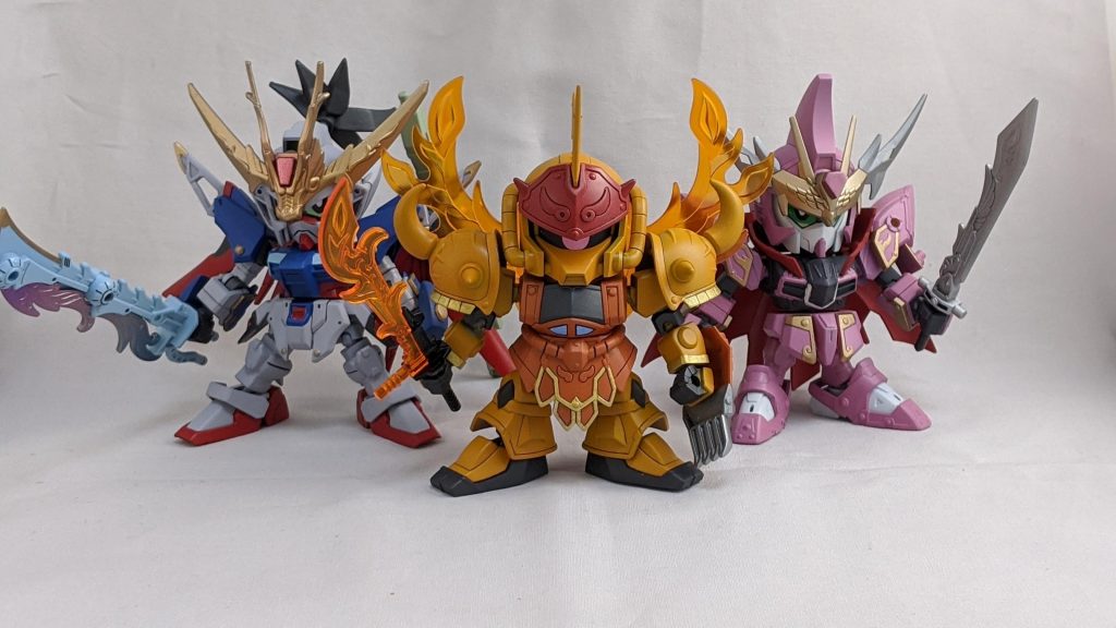 過去作と合わせて、ザフト三人衆が揃い踏み作成過程はYouTubeで！