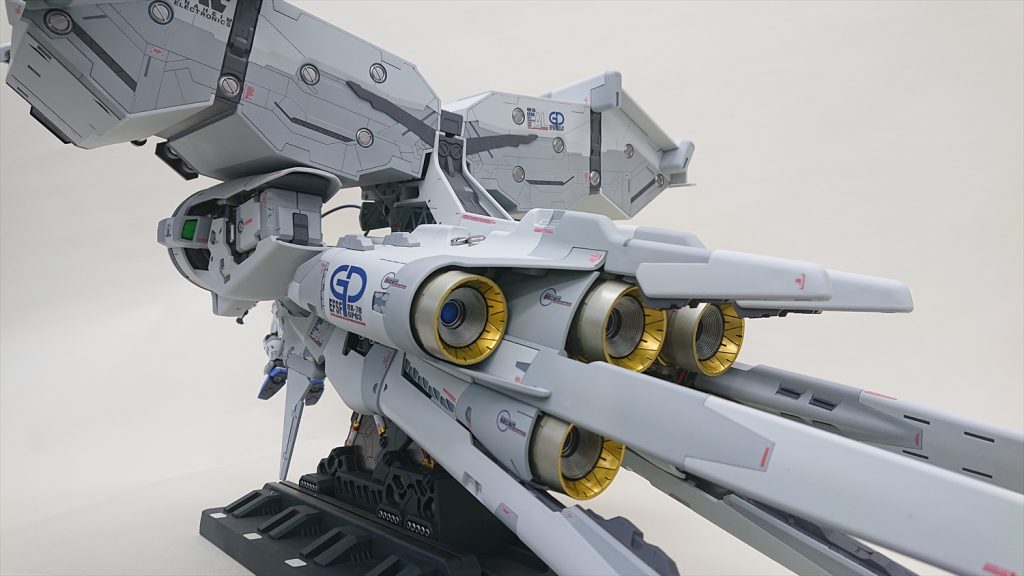 リアビュー。基本的にオーキスはいじってません。塗り分けのみ。