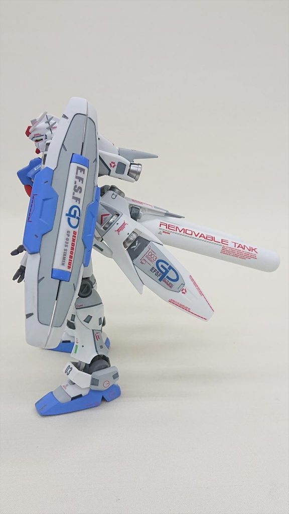 中の人。プロペラントタンクを増設。オトコの萌えポイントなので何となく。