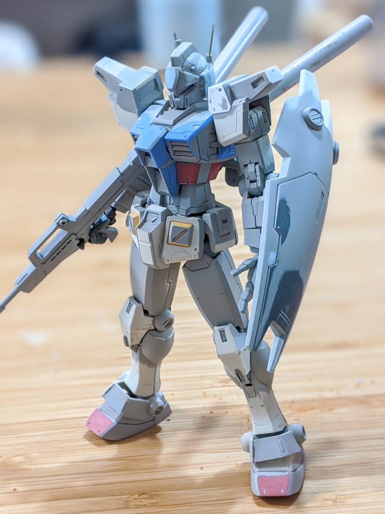 塗装前ディテールアップ後