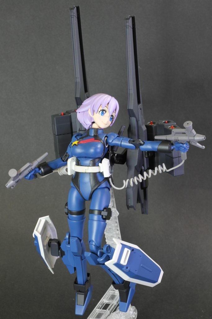 エアチューブは耐圧型のカールタイプです。（リアルではT社さん愛用ですが）