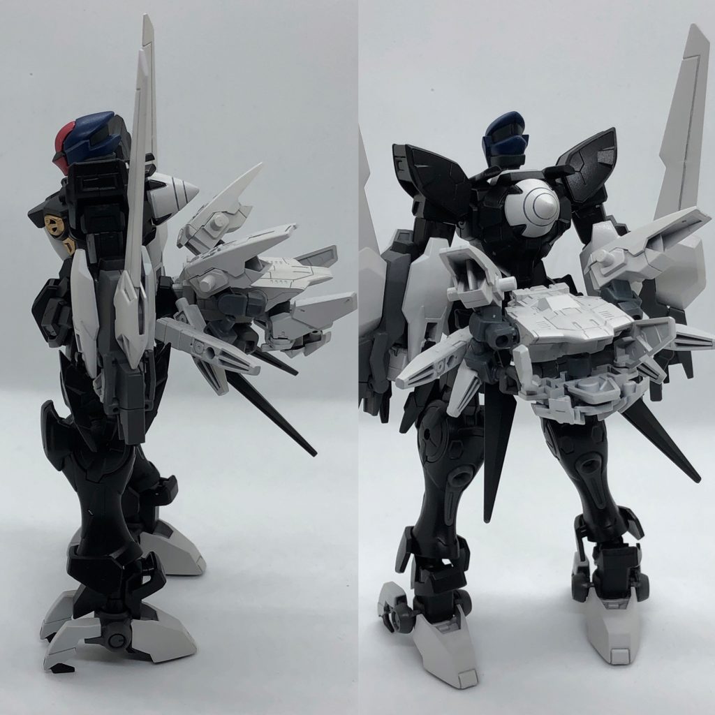 遠距離武器の代わりにサポートメカ「GN-オウル」との合体が可能。普段はお嬢様の周りを飛行しお嬢様の守護をしている無人機ですがお嬢様から許可がおりたときのみ合体可能に。