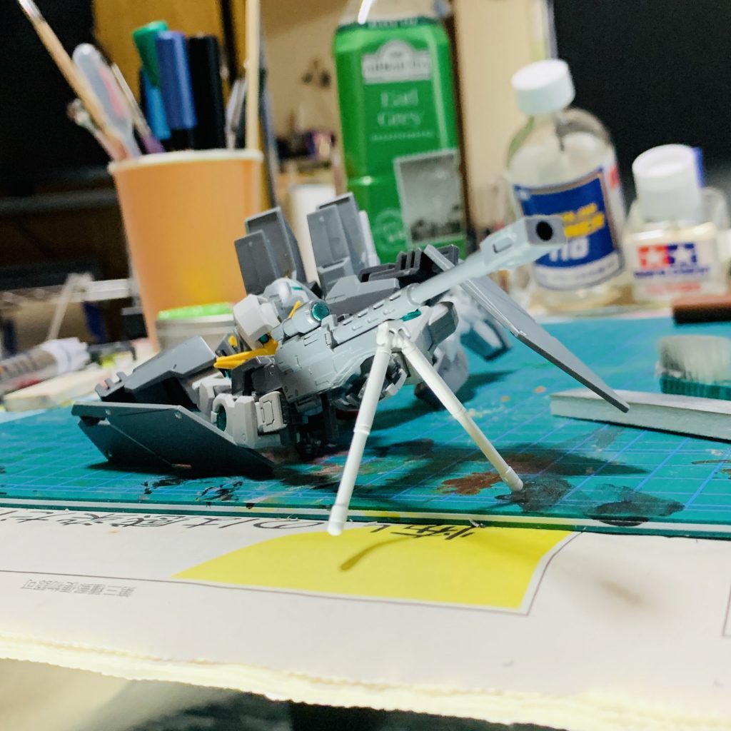 素のデュナメスにしてみた（その2）伏せ撃ち