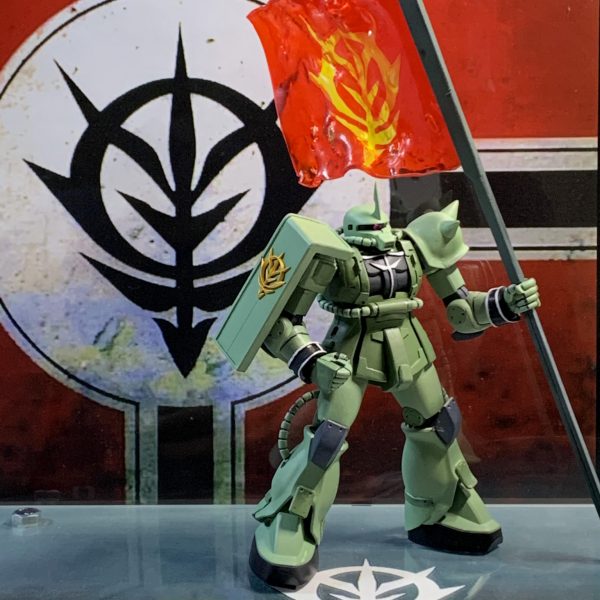 袖付き式典用ザクⅡ