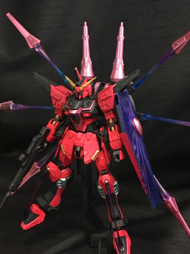 ドラグーン展開。クリアーエフェクトが見どころです!