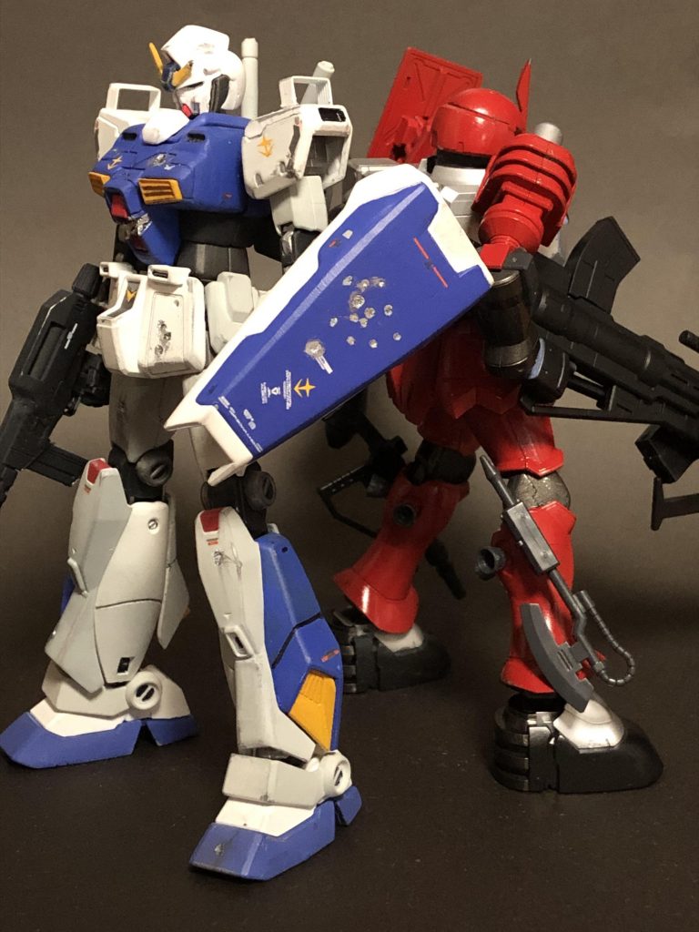 友人と誕プレ交換で制作していた期待なので、友人がくれたヅダと撮影しました。😚