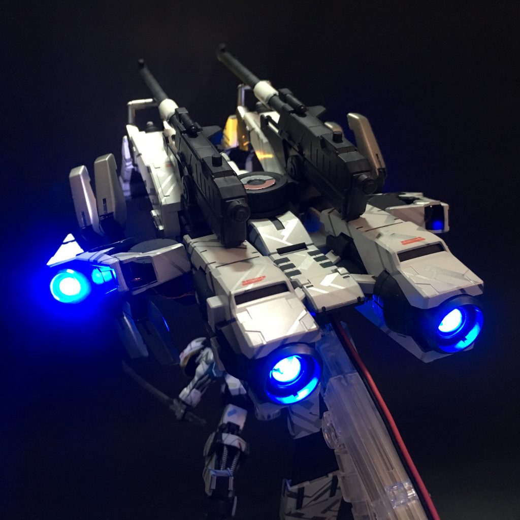 バックショットです。輝いています。