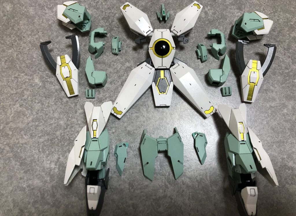 アーマー&ウェポンズアンテナ中央のみシール使用
    +