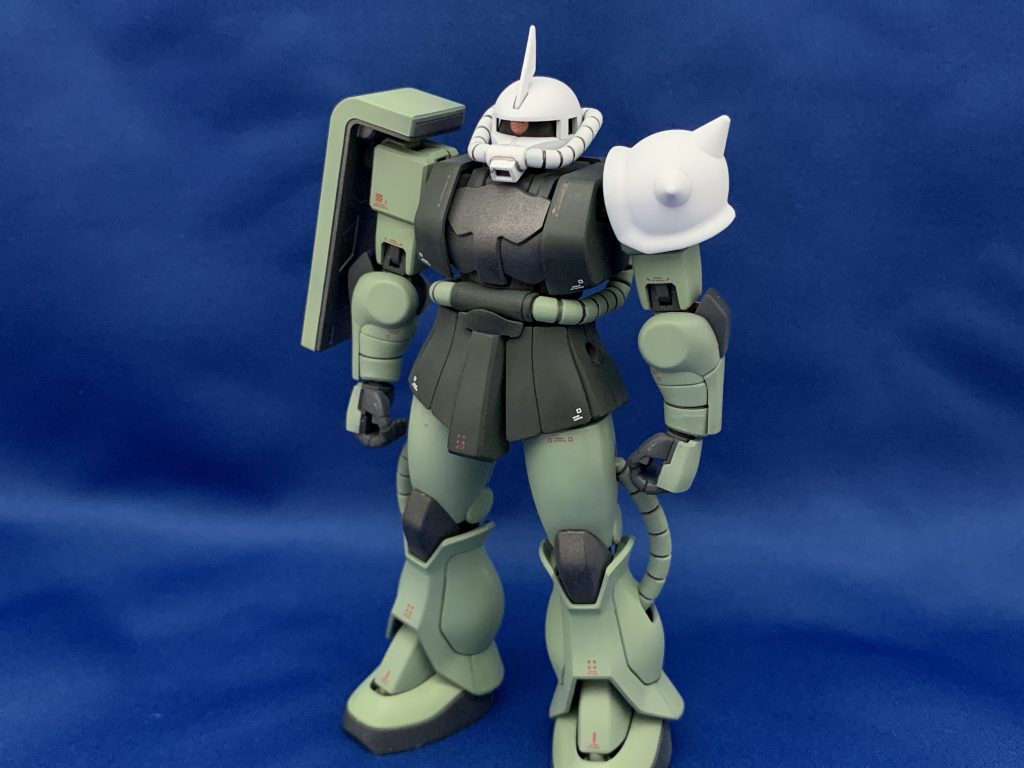 リヴァイブHGザクII–2枚目/制作者：でるたぃ