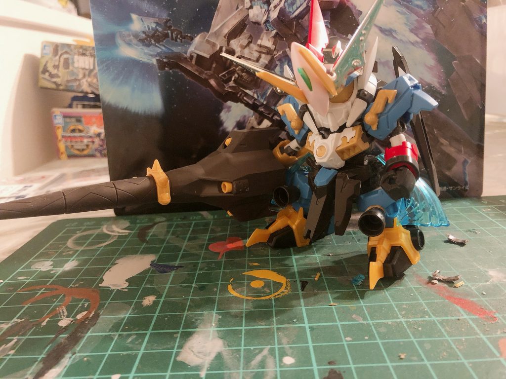 闇落ちした騎士を作りたく制作開始しました