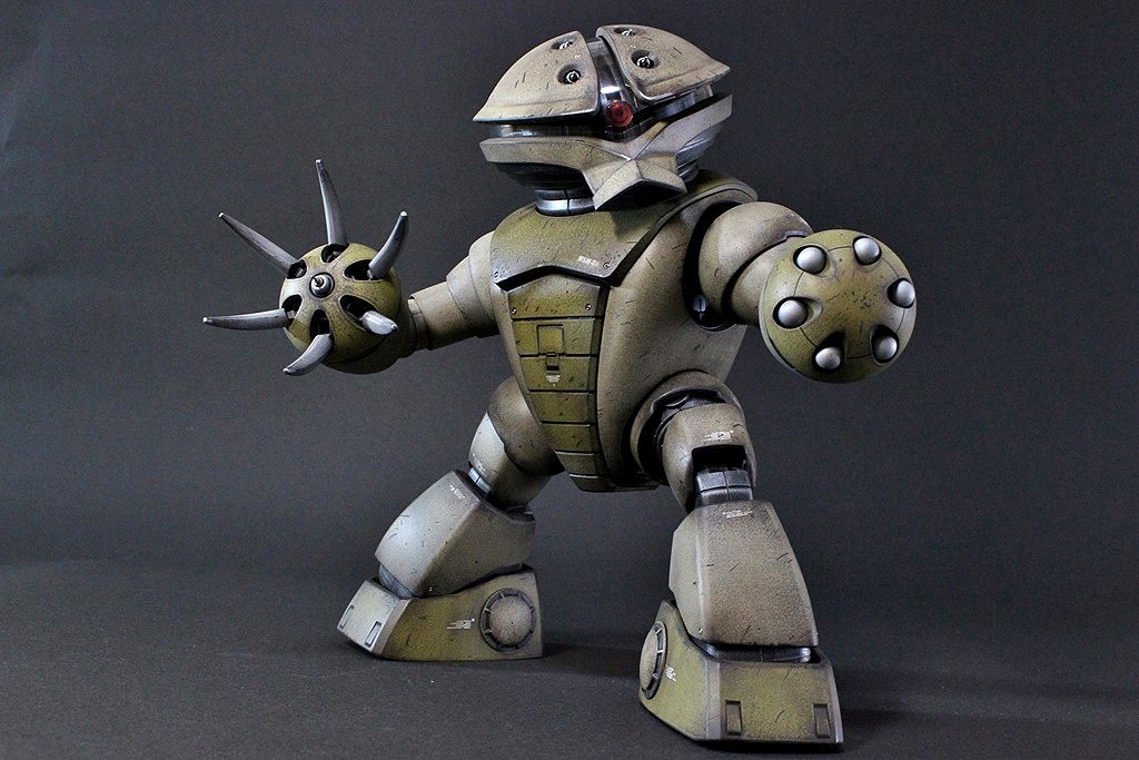 MGアッガイ鋳造塗装–4枚目/制作者：matever1.5 まてや