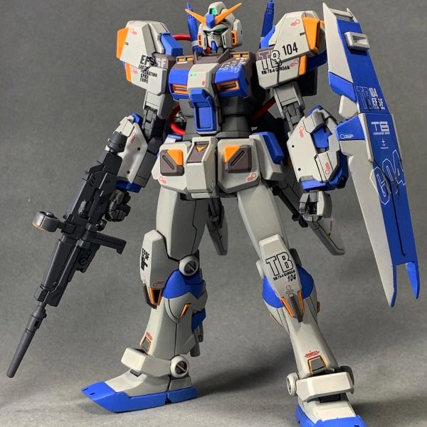 HGUC 1/144 ガンダム4号機｜MiZ@プラロボ工房さんのガンプラ作品｜GUNSTA（ガンスタ）