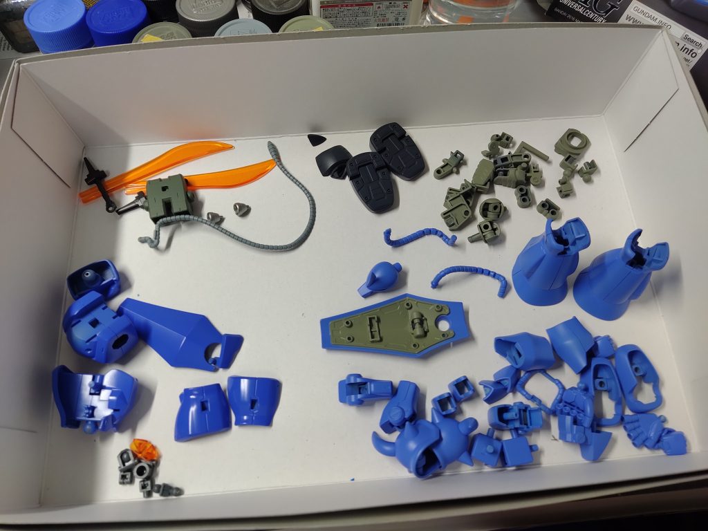 基本塗装終了後