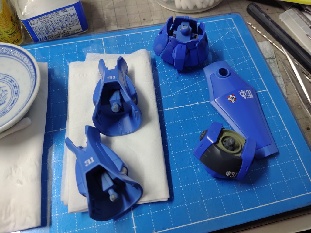 デカールはオリジンMS用を流用