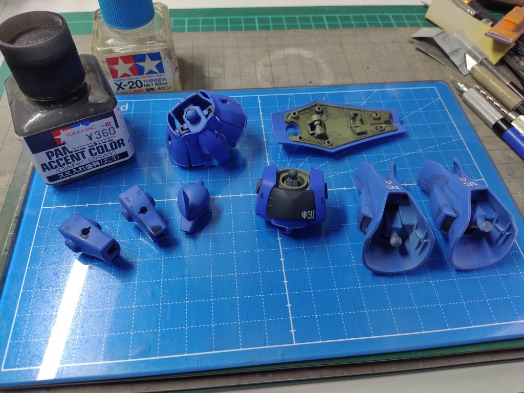 1/144 HGUC MS-07B グフ–7枚目/制作者：@dagored00