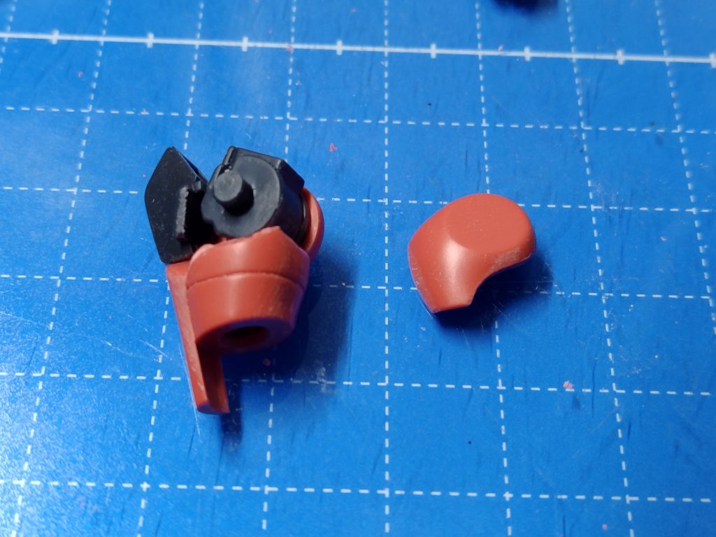 ヒジ関節後ハメ加工