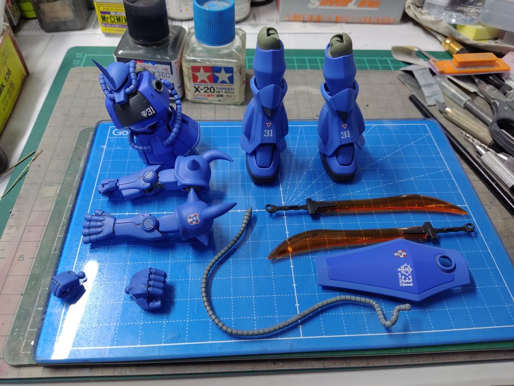 1/144 HGUC MS-07B グフ–8枚目/制作者：@dagored00