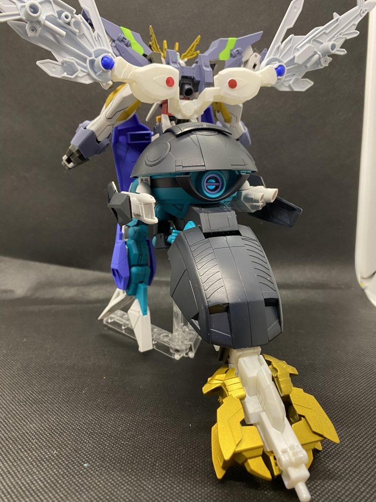 後ろから見るとまんまウォドムから見られてます。背後の防備的に。