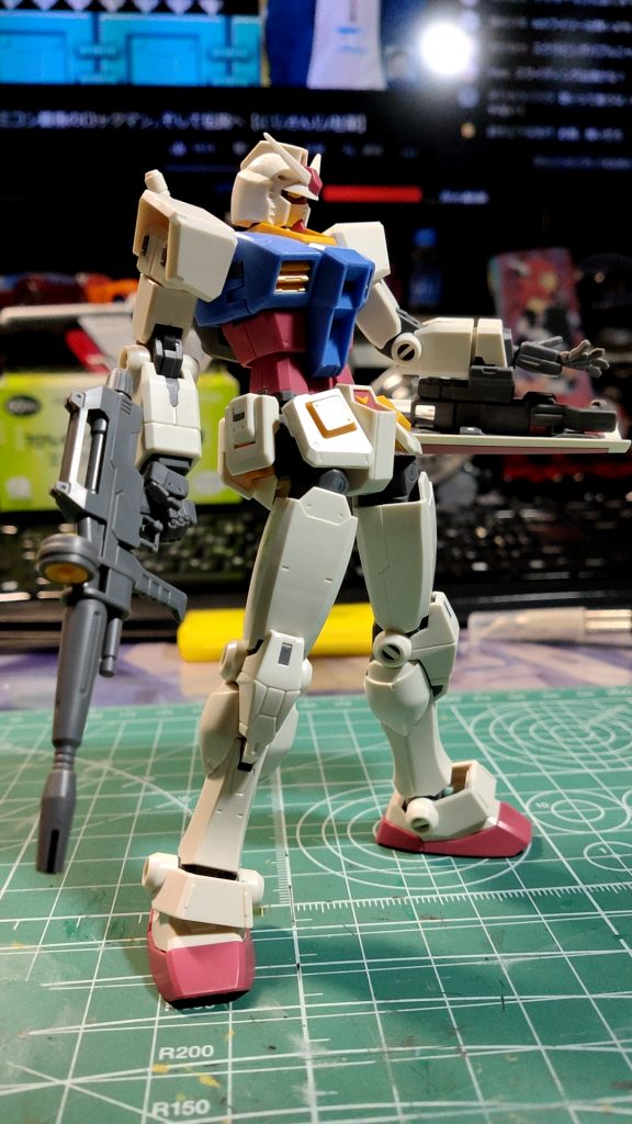 改造の素材となったガンダムGLOBALBEYOND