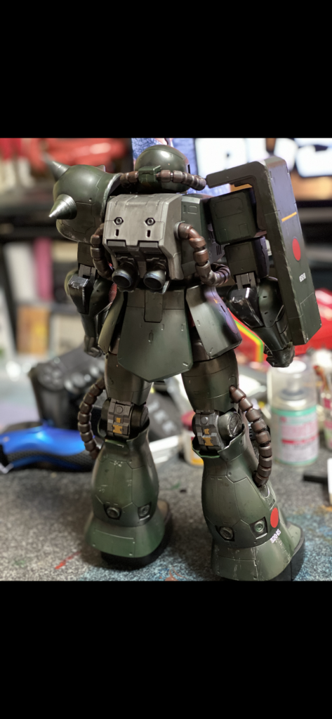 この武骨な後姿が気に入ってます