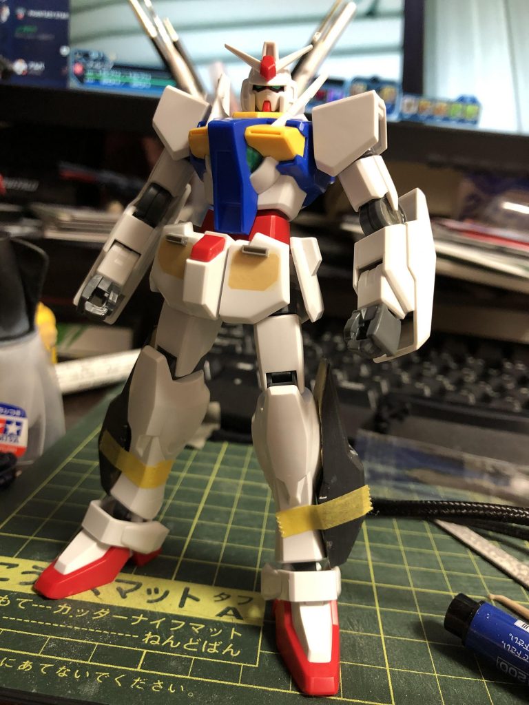 手足はアリオスの物を使用してます。