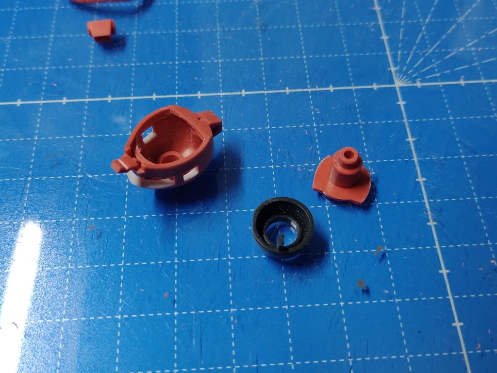 頭部モノアイ後ハメ加工