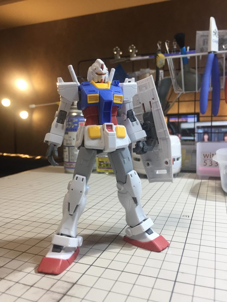 HG オリジン版ガンダム–3枚目/制作者：kouta@koucharyna