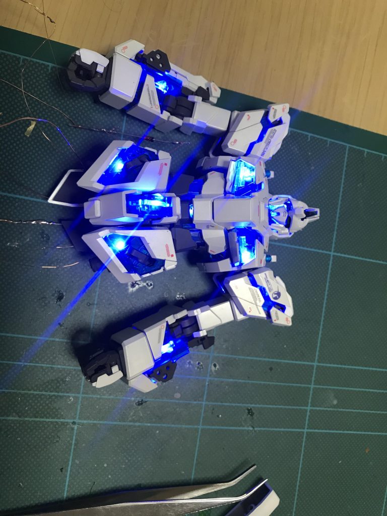 ここまでは上手くできたけど、この後ショートして心が折れました