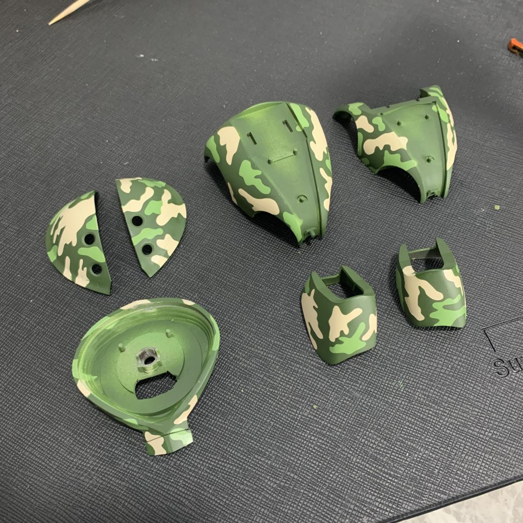 ミリタリーアッガイ–7枚目/制作者：gunpla_bo