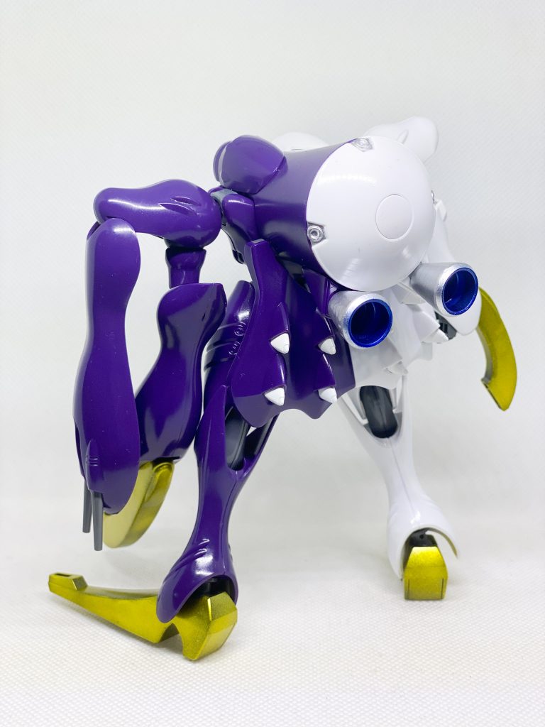 リアビュー。フェザーファンネルも塗り分け。 