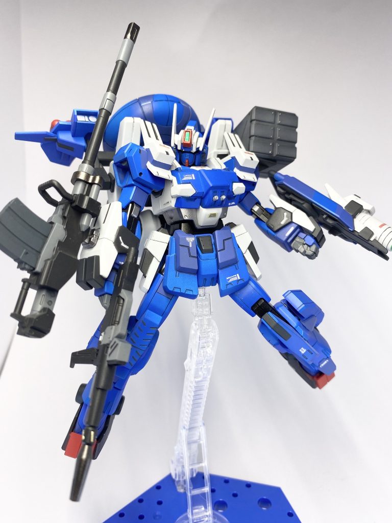 腕部のキャノン系はポージング難しすぎん…？