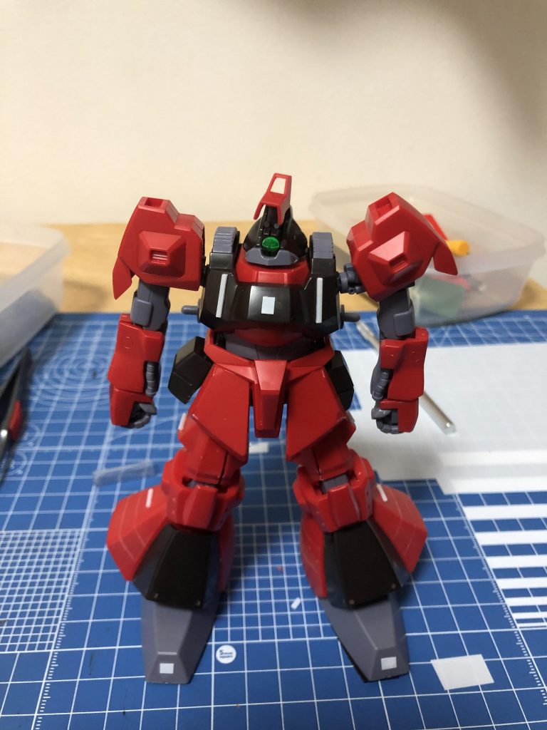 プラ板貼り付け 