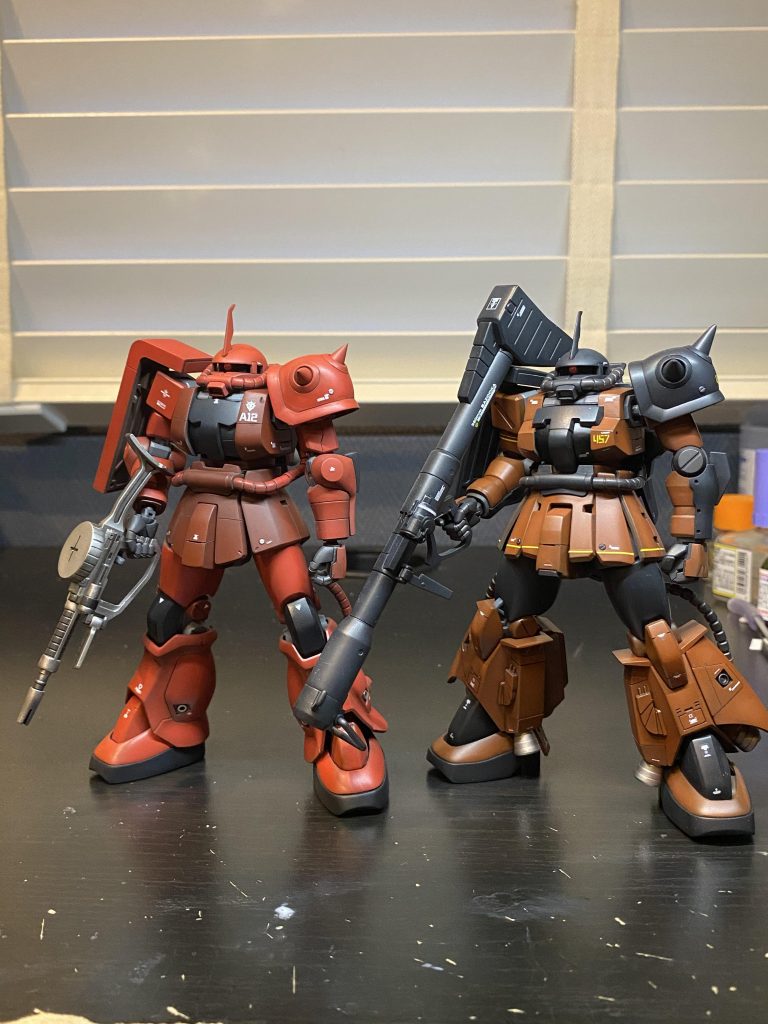 先日のギャビーハザード 機のボディー入れ替えたものです。