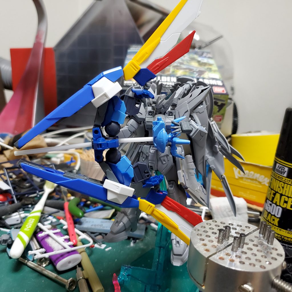 武器のミキシングが固まってきた頃です。