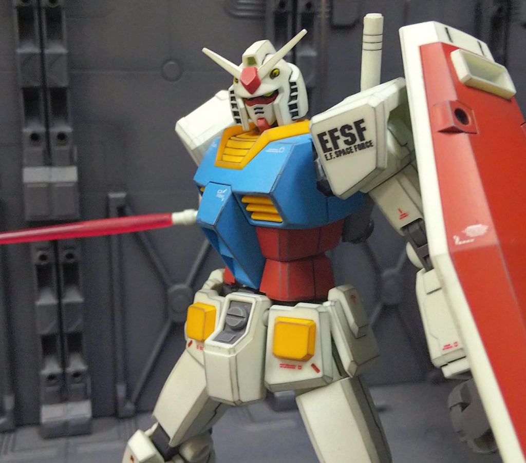 HGUC リヴァイブ ガンダム 簡単フィニッシュ–8枚目/制作者：東方不敗マスターアジア