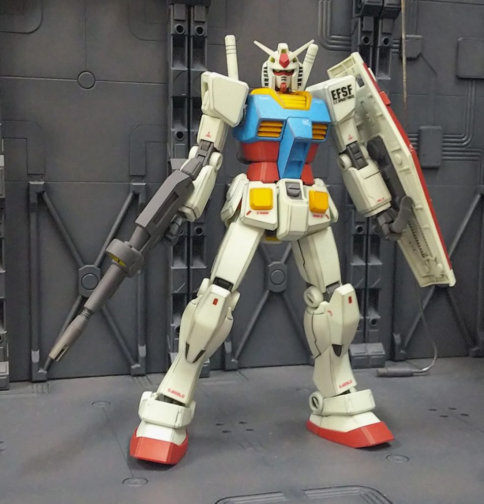 HGUC リヴァイブ ガンダム 簡単フィニッシュ–7枚目/制作者：東方不敗マスターアジア
