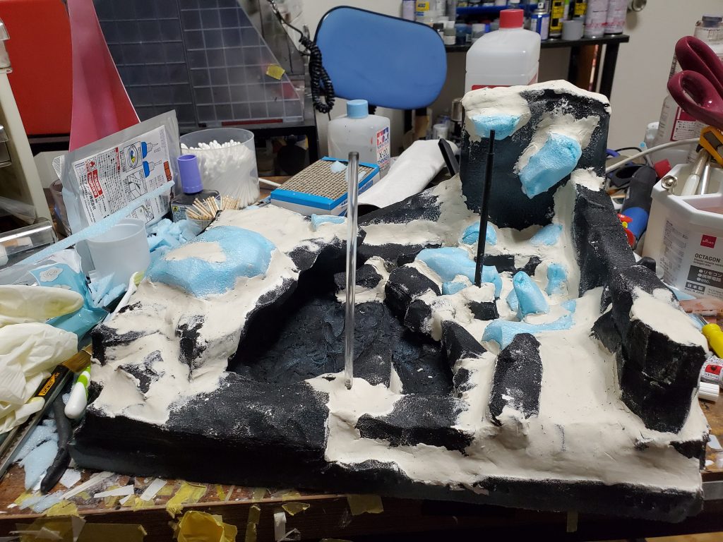 ジオラマの制作を始めた頃です。