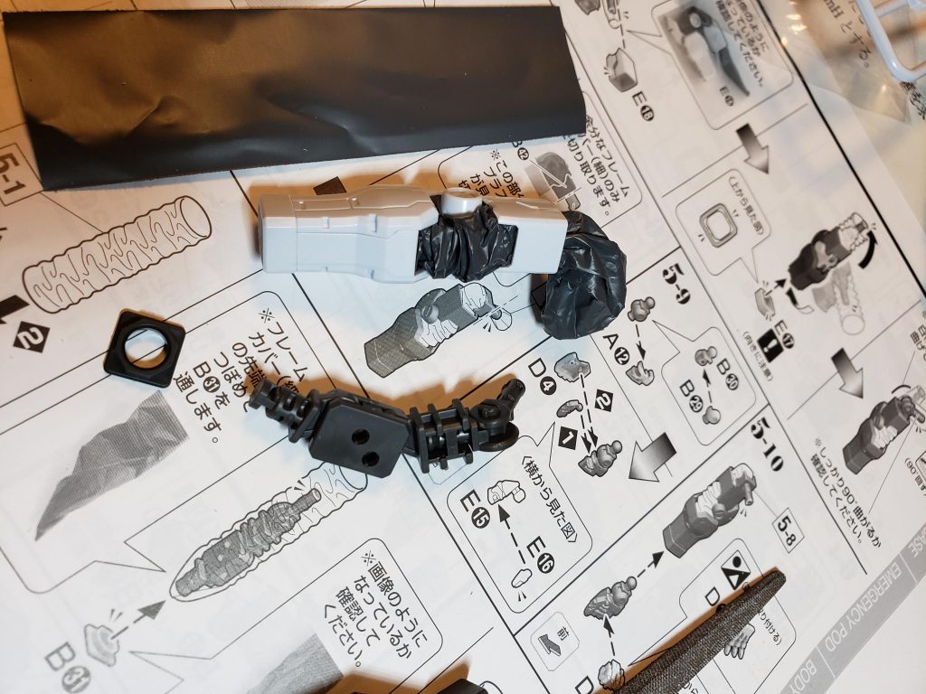 改造よりも組み立ての方が大変でした(笑)
個人的にEx-Sよりも大変😰