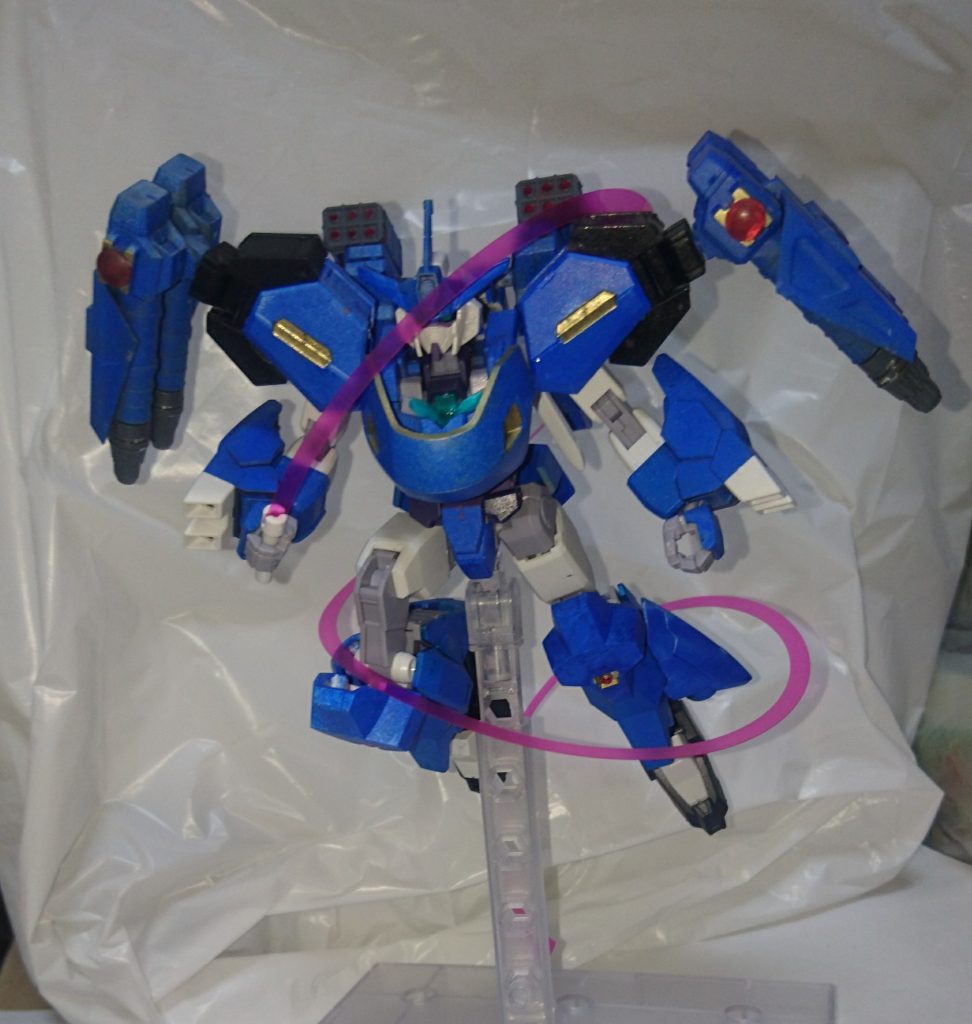 この機体を作ってみて、「あぁ、ディアブロって非常にバランスの取れてる機体なんだな」というのを改めて感じました。