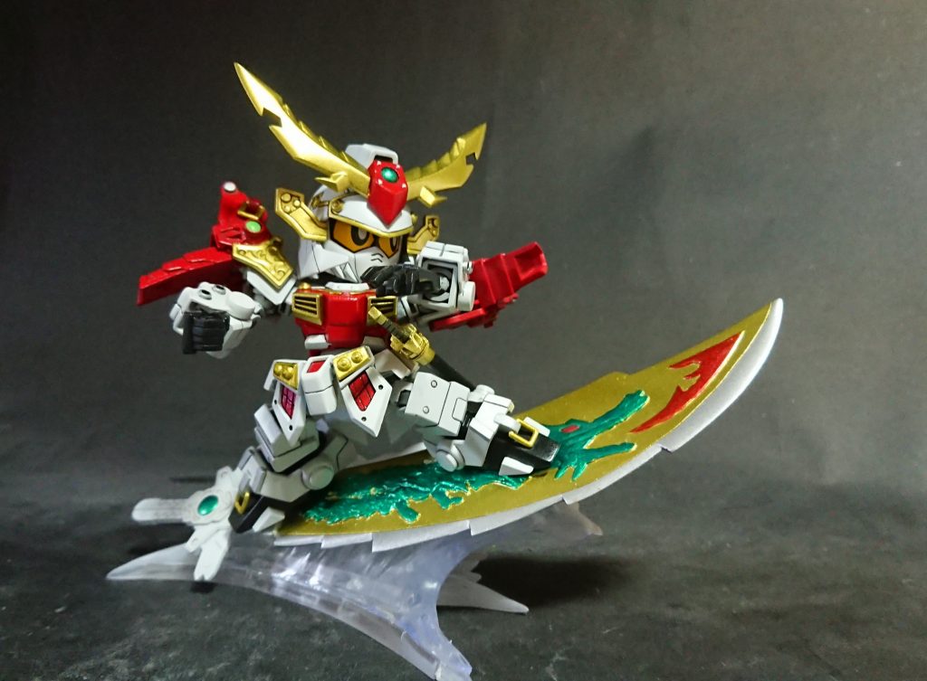 天動奥義！巨大刀大津波！！！専用の大型烈龍刀を制作。