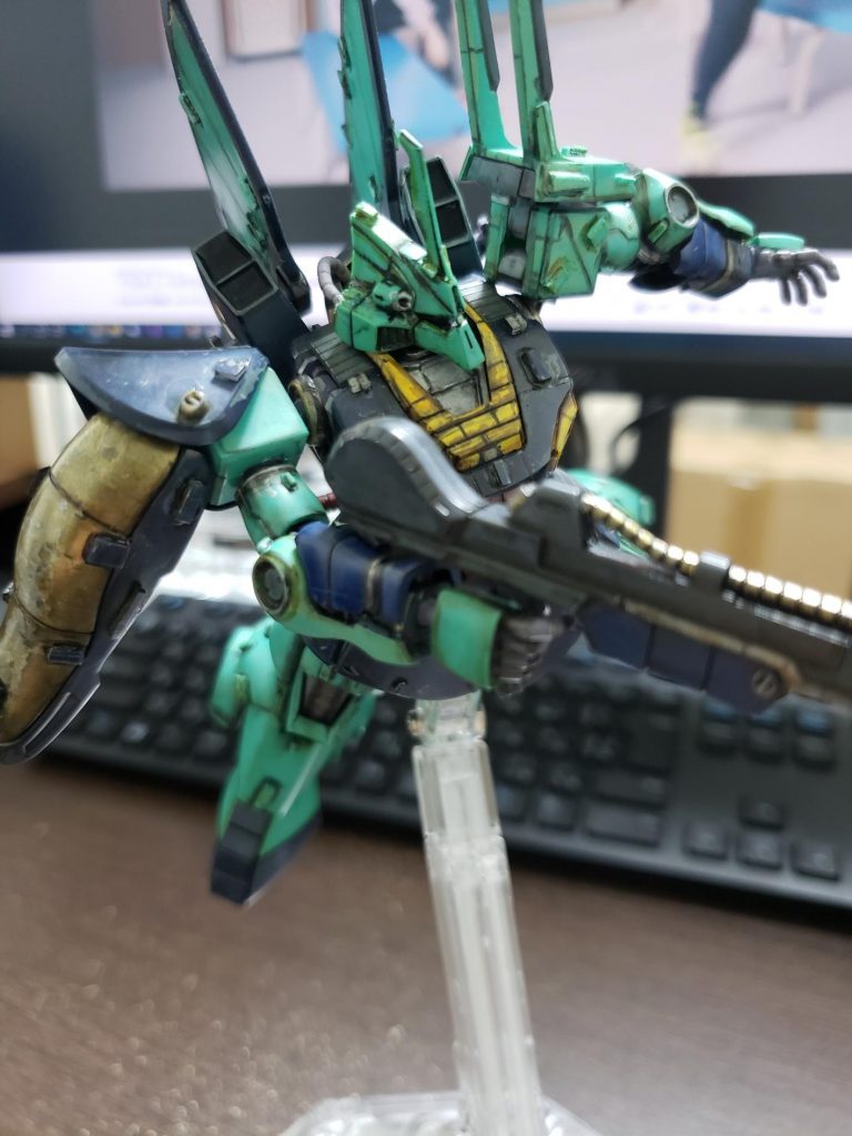 地上用試作型MS MSK-008 ディジェ–3枚目/制作者:FFG