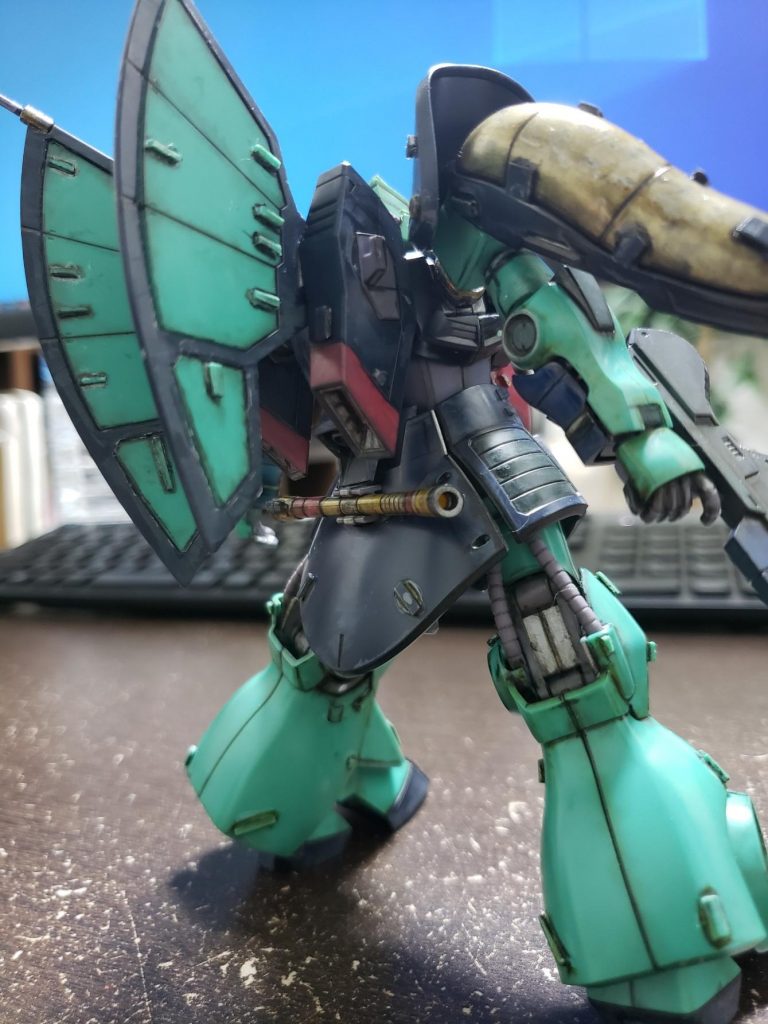 地上用試作型MS MSK-008 ディジェ–2枚目/制作者:FFG