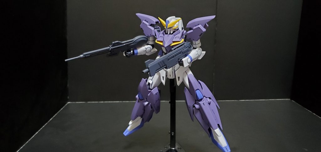 ビームライフルは2種類が1丁ずつ用意されています。